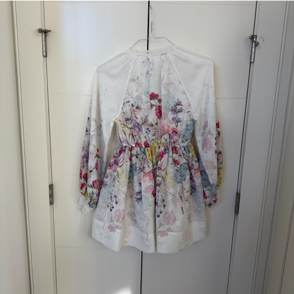 Anthropologie Let Me Be V-Neck A-Line Mini Dress - Picture 6 of 13